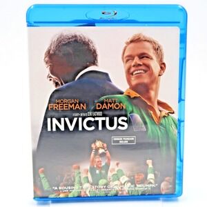 Invictus Blu-ray 2009 Clint Eastwood Morgan Freeman Matt Damon Warner Home Video